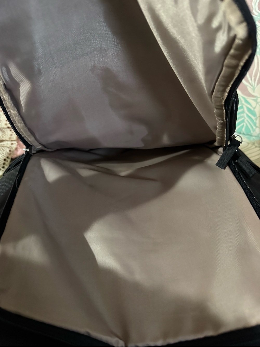 Black Canvas Backpack - Picture 2 of 6